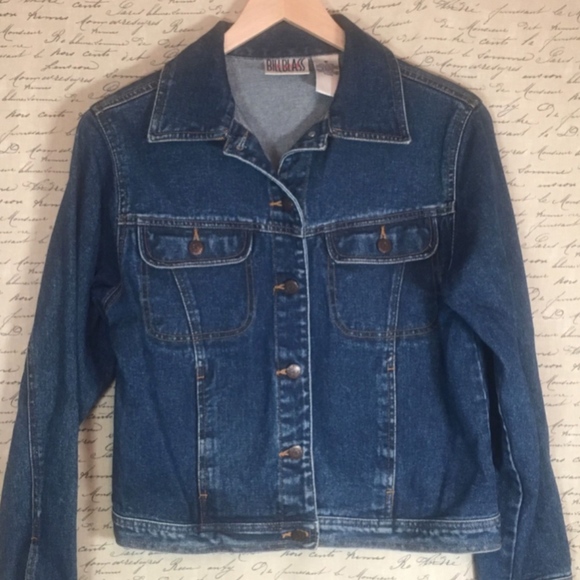 bill blass jeans jacket